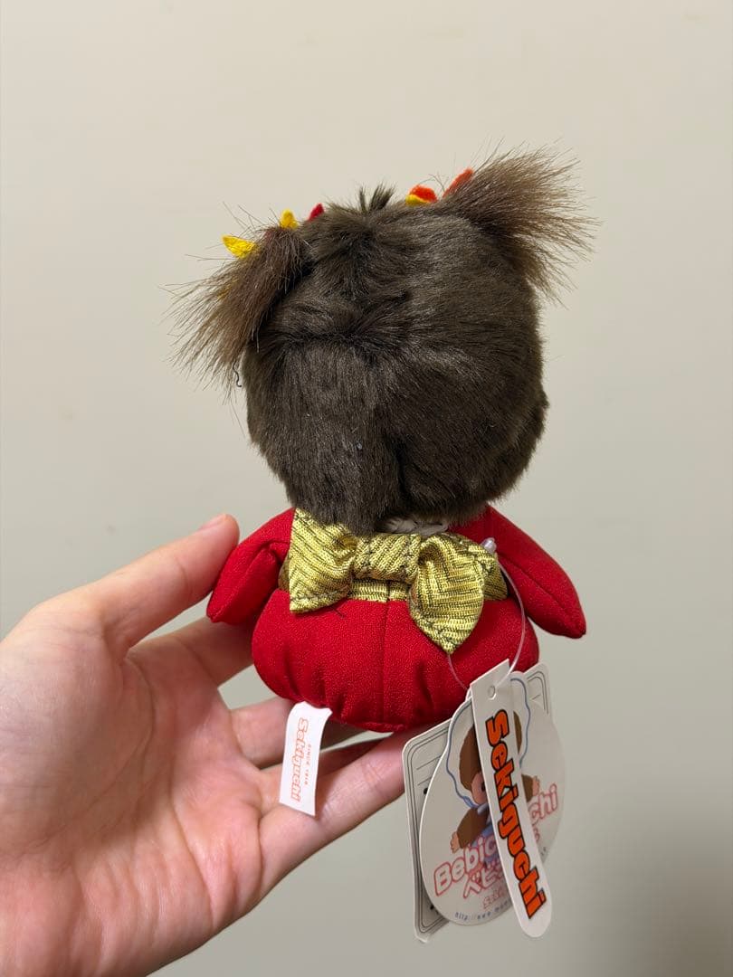 モンチッチ ベビーチッチ　着物　紅葉