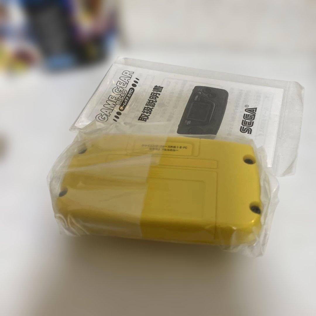 8 ゲームギアミクロ イエロー GAME GEAR micro