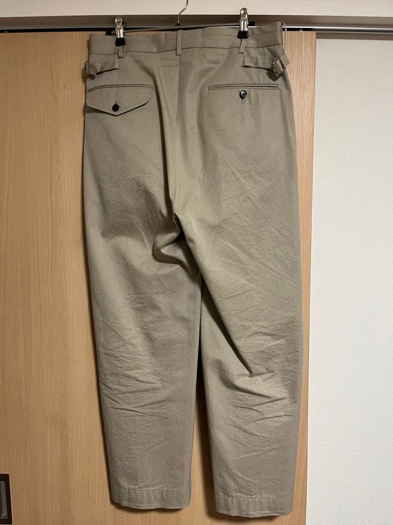 パンツ A.PRESSE Type.2 Melange Gabardine Trous