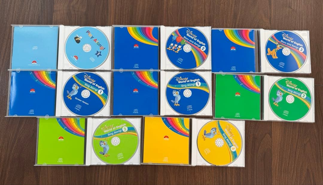 DWEディズニー英語システムCD25枚セット