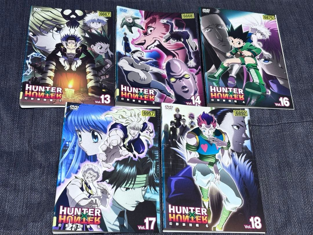 ハンターハンターDVD全38巻