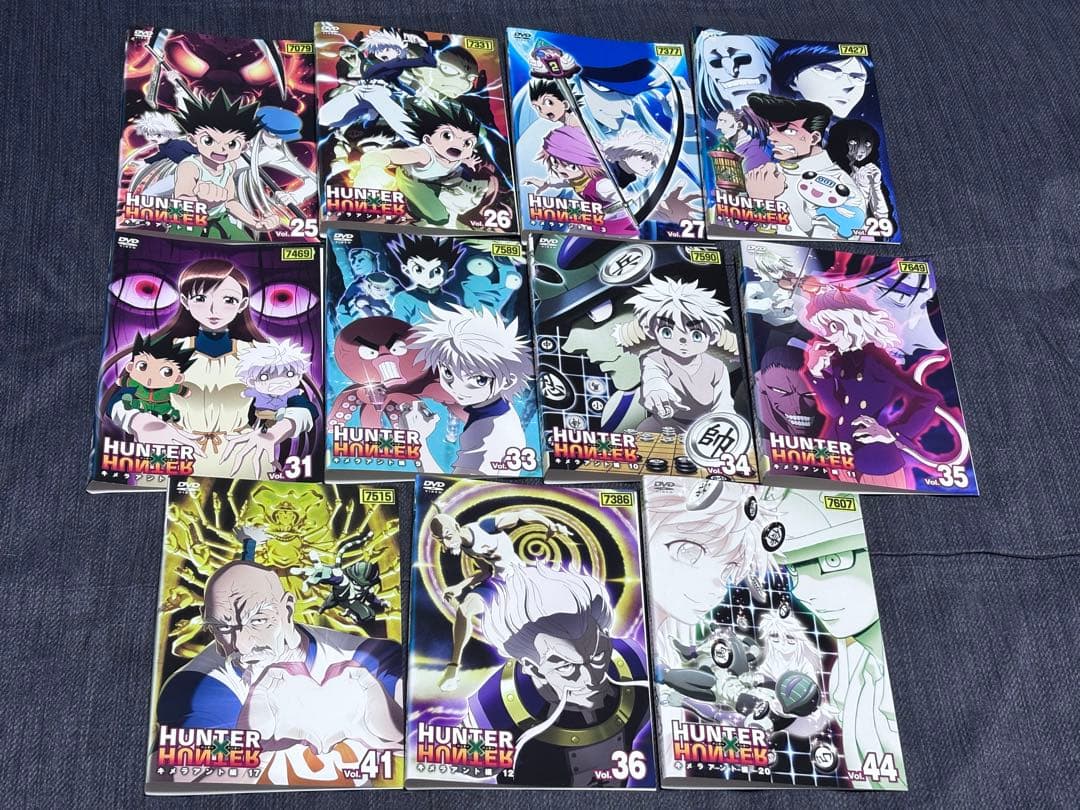 ハンターハンターDVD全38巻
