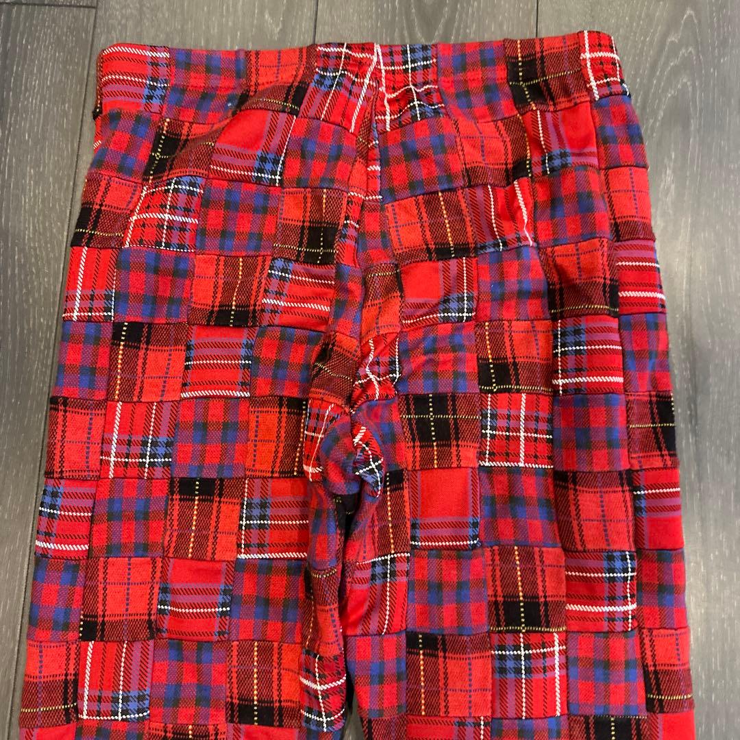 Comme des garçons  plus チェックレギンスSレッド