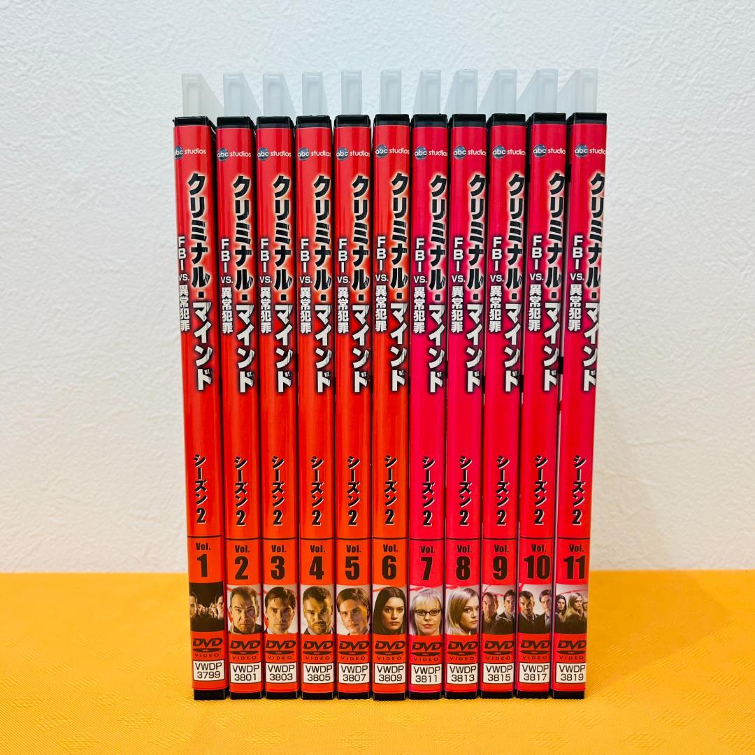 『クリミナル・マインド』FBI vs 異常犯罪 計125巻 レンタル使用済DVD