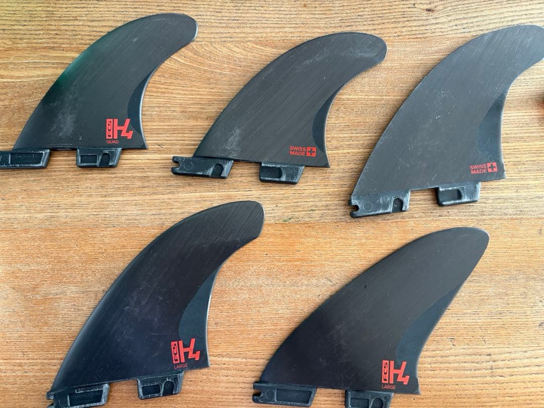 サーフィン フィン fcs H4 h4 LARGEサイズ Mサイズ