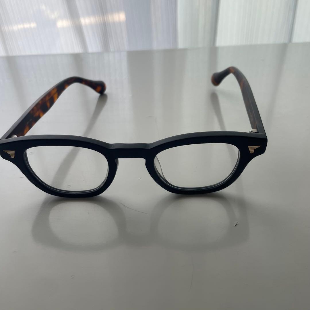 【新品未使用】杉本圭 べっ甲フレーム マット 鯖江産メガネ ブラウンSU-104