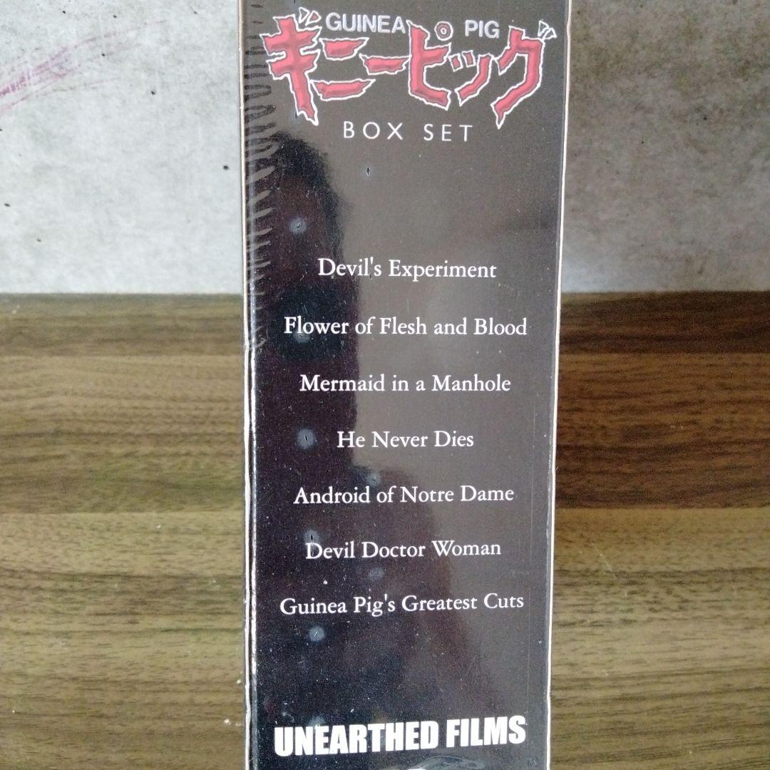希少DVDギニーピッグBOXセットホラー