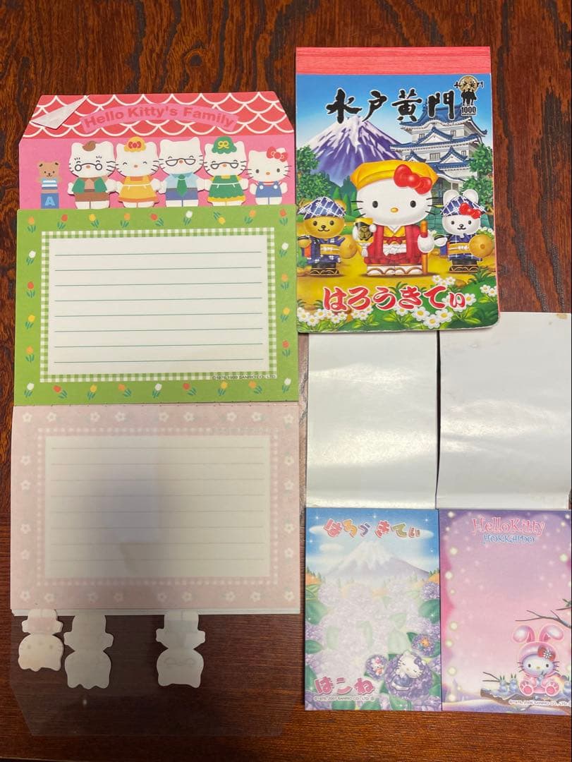 ハローキティ メモ帳 6冊セット