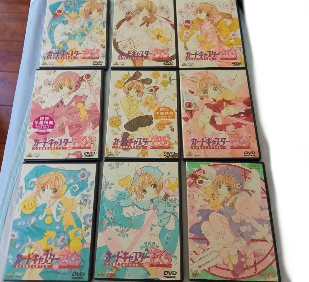 ★カードキャプターさくら★DVD★劇場版付き★9本セット♪