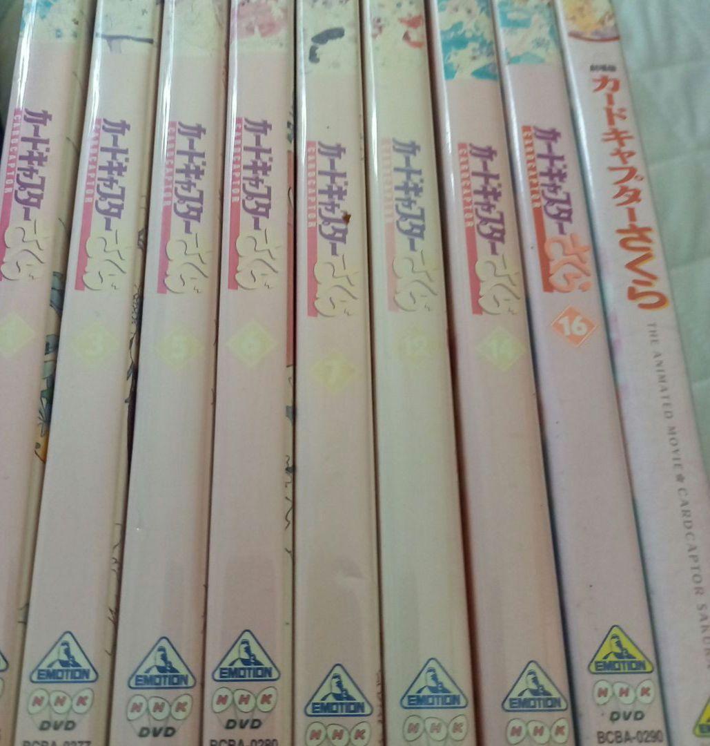 ★カードキャプターさくら★DVD★劇場版付き★9本セット♪
