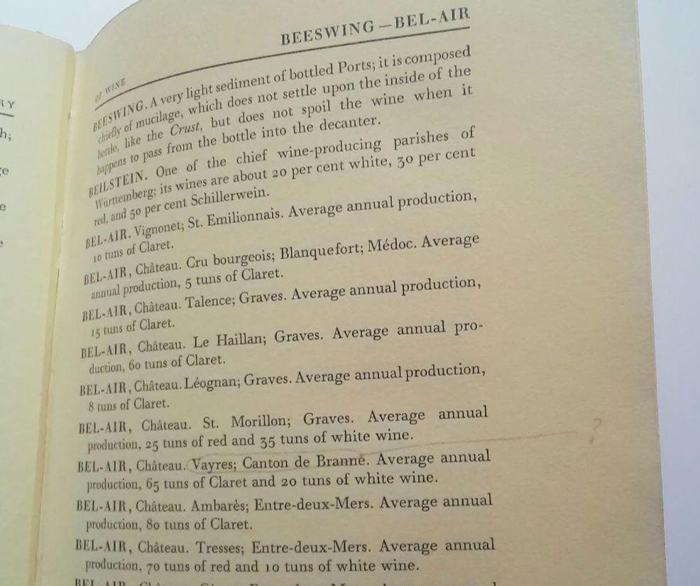 ワイン辞書・事典 英語版　らくらくメルカリ便匿名配送