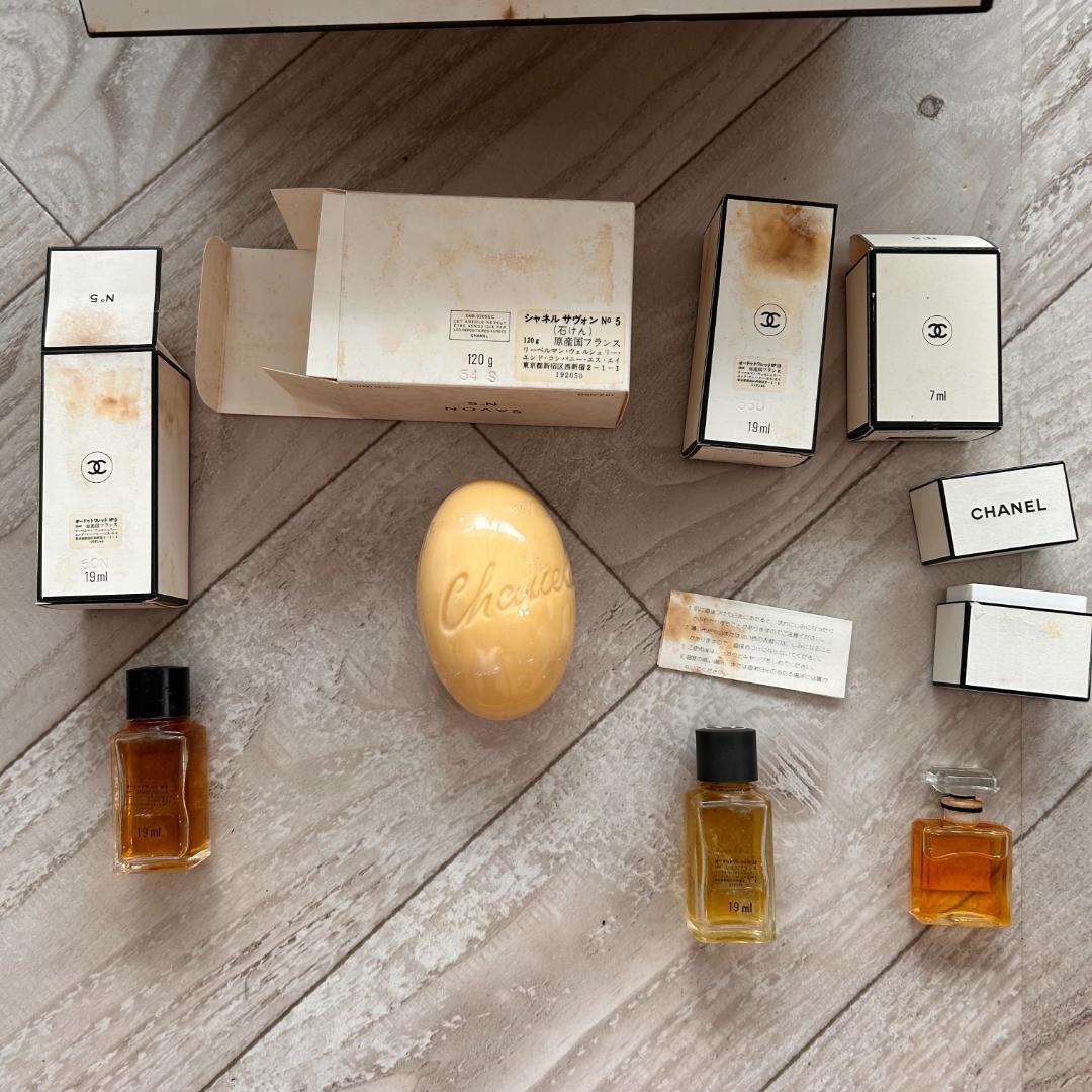 シャネル香水＆石鹸の4点セット　ヴィンテージ　アンティーク　昭和レトロ