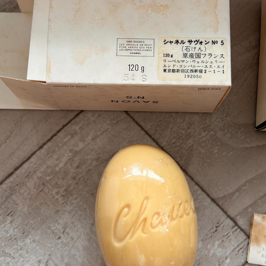 シャネル香水＆石鹸の4点セット　ヴィンテージ　アンティーク　昭和レトロ