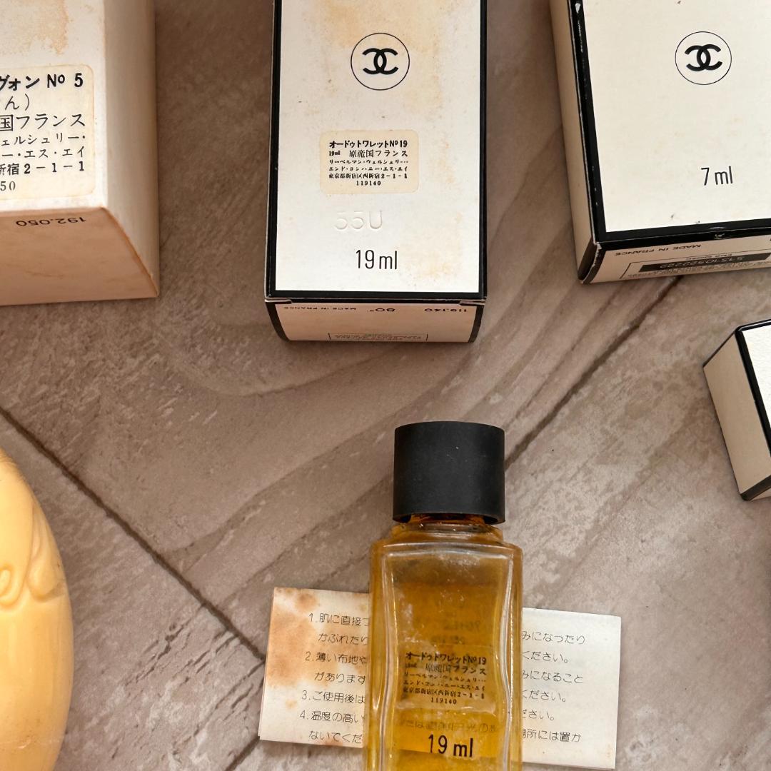 シャネル香水＆石鹸の4点セット　ヴィンテージ　アンティーク　昭和レトロ