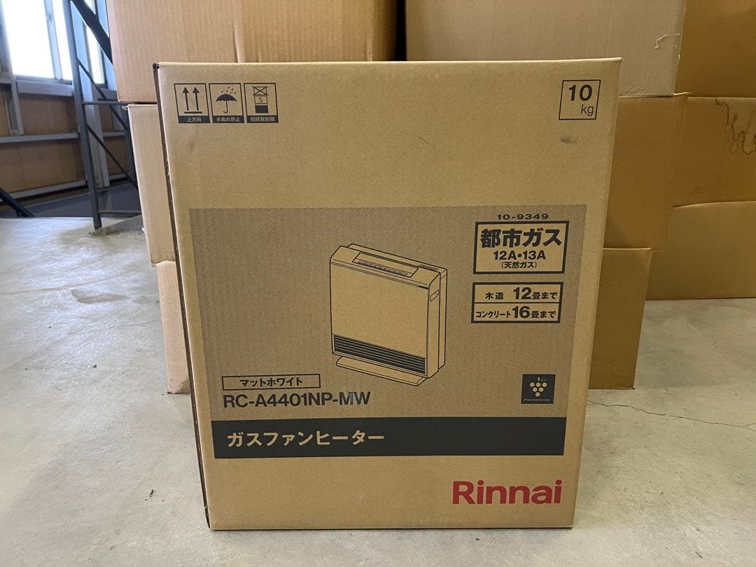 Rinnai ガスファンヒーター RC-A4401NP-MW