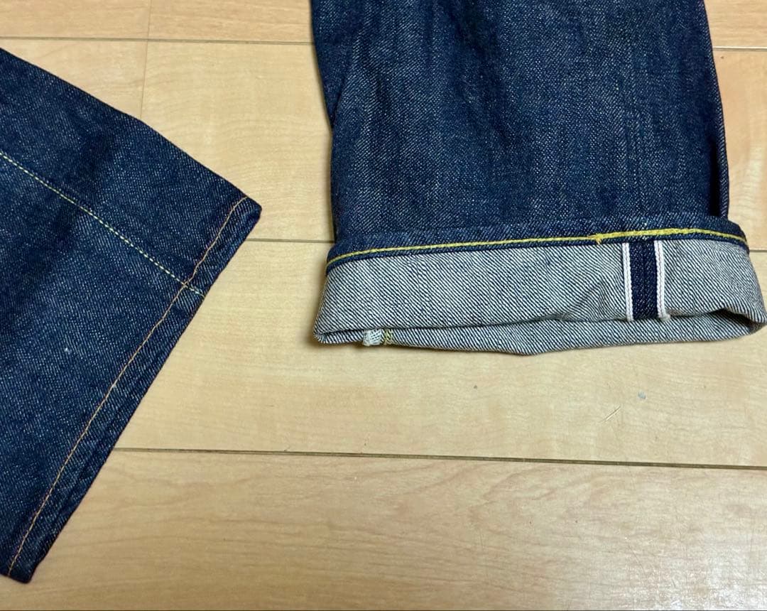 UES 400T 日本製セルビッジデニム 34インチテーパード