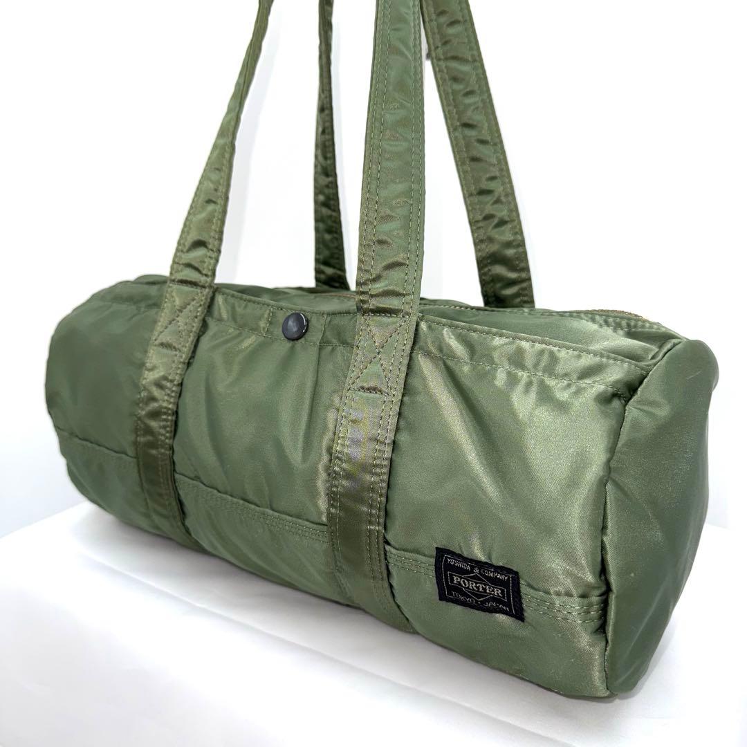 白玉アラン 専用✨美品・希少✨PORTER ポーター タンカー ミニボストンバッ