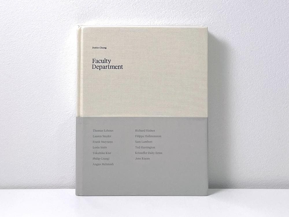 新品未開封 絶版 Faculty Department Justin Chung