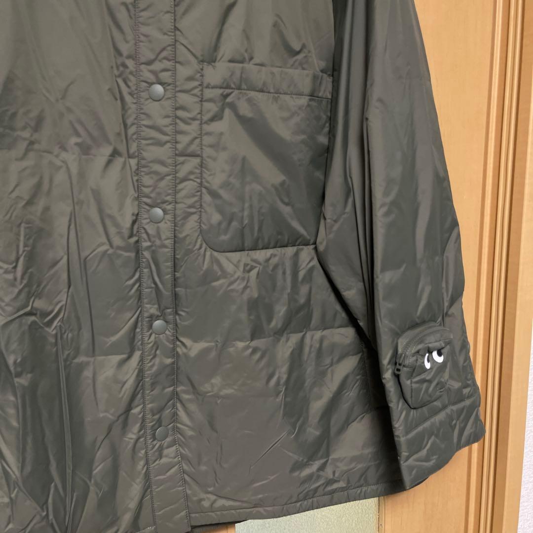 ユニクロUNIQLOアニヤハインドマーチパフテックシャツジャケット