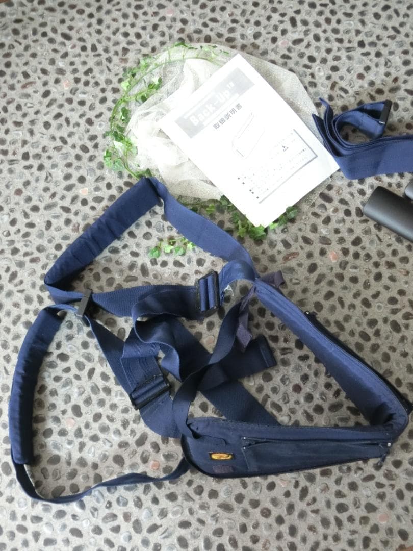 ほぼ未使用☆彡腰脊椎の支え＆ストレッチ器具　バックアップNC-B01着座用背支え