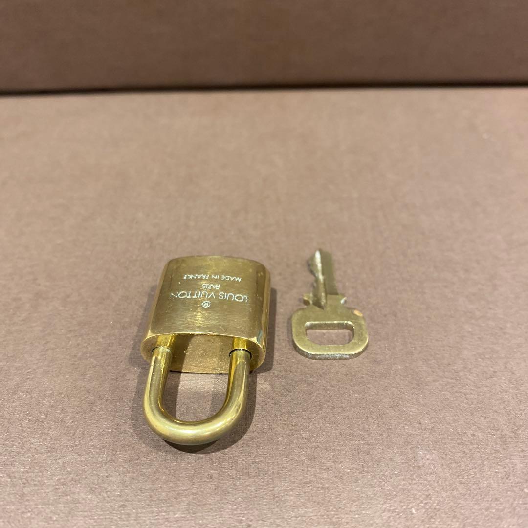 L00118　ルイヴィトン　パドロック　カデナ　南京錠　鍵