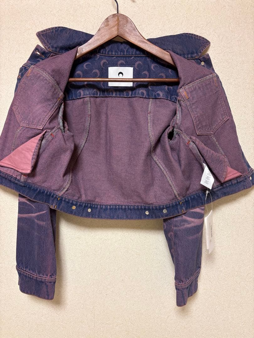 新品タグ付　現行売切品　マリーンセル デニムジャケット Sサイズ