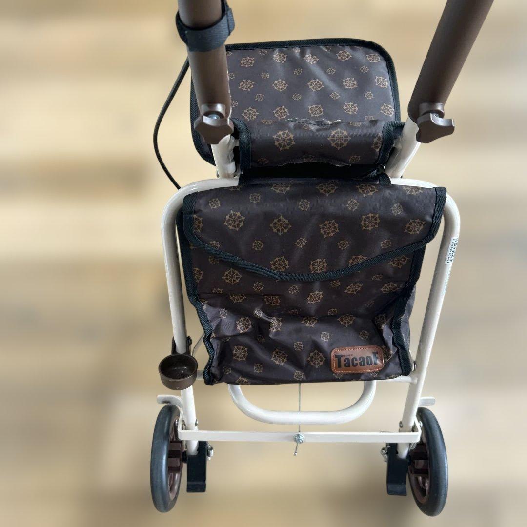 ブラウン　シルバーカー　シプール　介護　コンパクトタイプ　SICP02