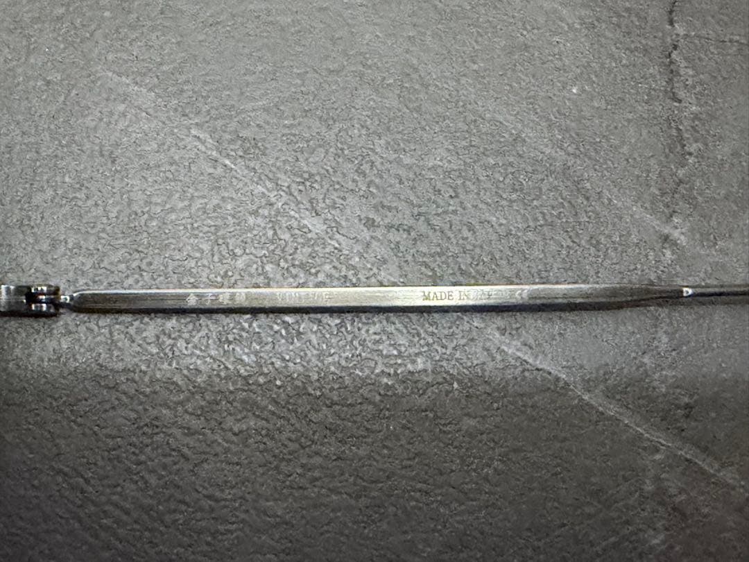 金子眼鏡 ラウンドフレーム度ありメガネ ケース付き