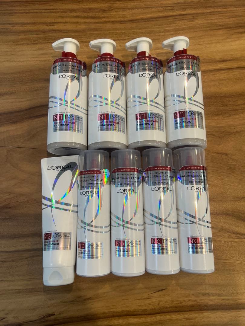 ロレアルパリ ボンドリペア シャンプー 9点セット