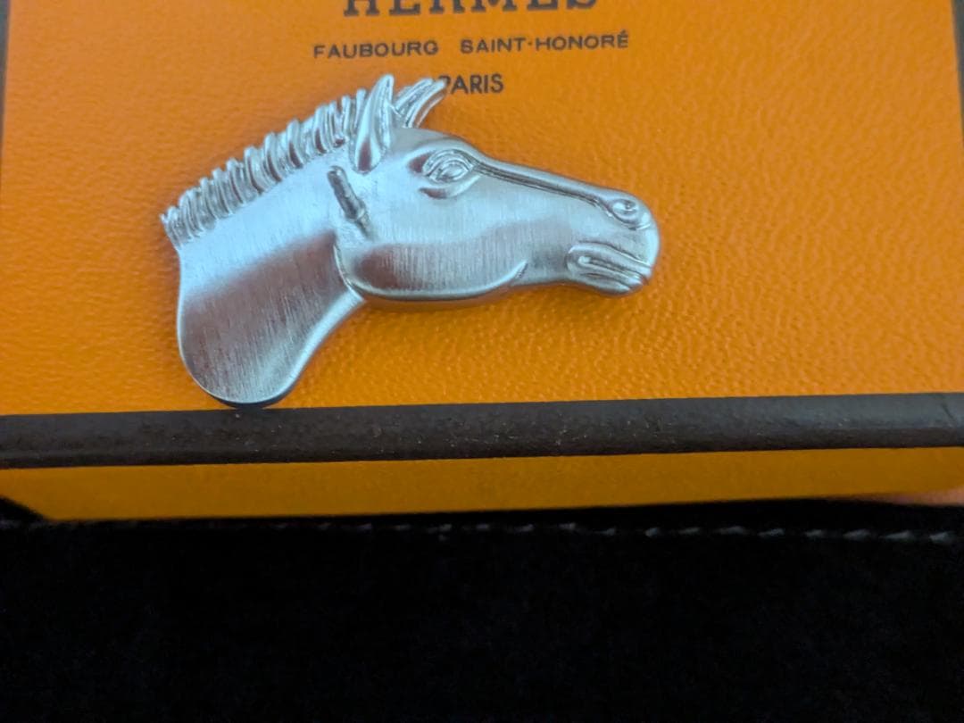 HERMES エルメス　タリスマン　ペガサス　ピンバッジ　ピンブローチ