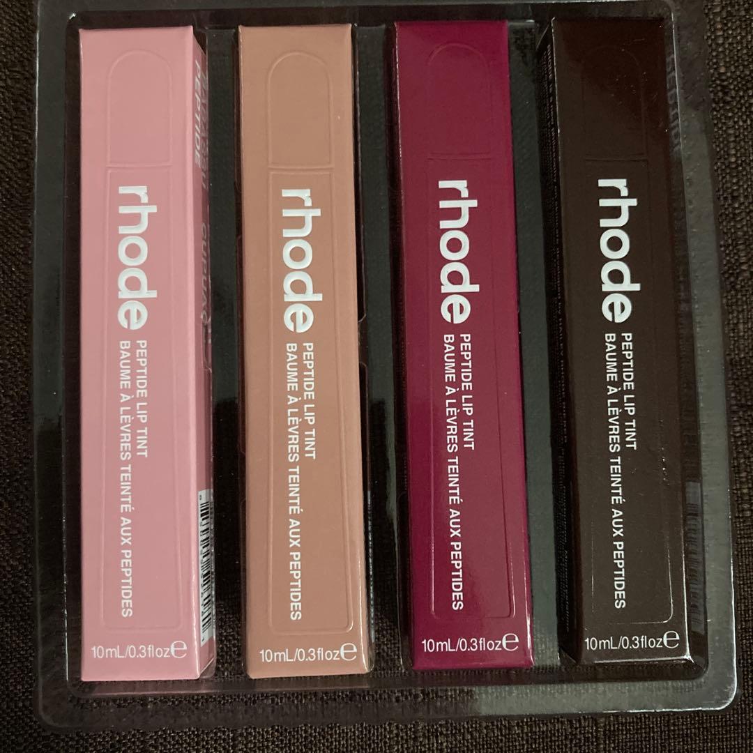 rhode peptide lip tintペプチドリップティント4本set
