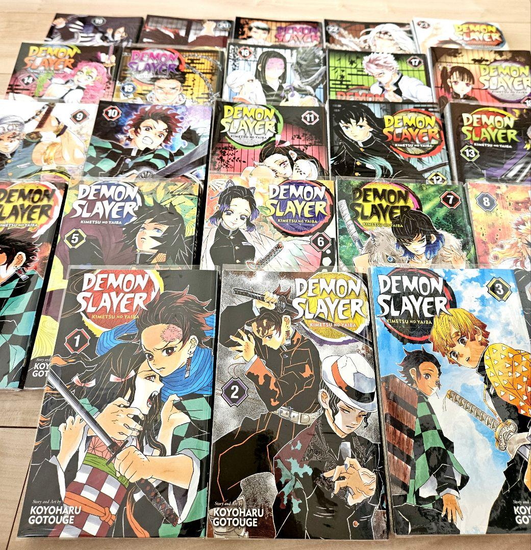 【希少】【全巻】DEMONSLAYER　鬼滅の刃　英語版　 全巻