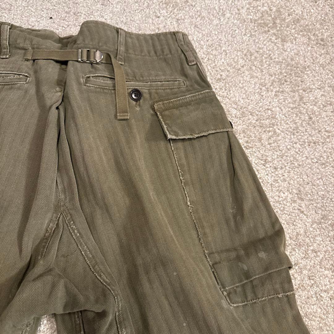 パンツ VETERANS SHORTS CRASH FW19