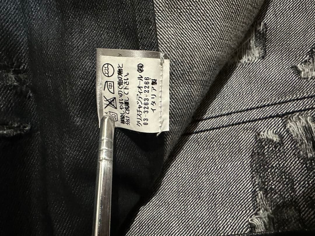 A*e様 Dior homme Strip期04ss デストロイコーティングベス