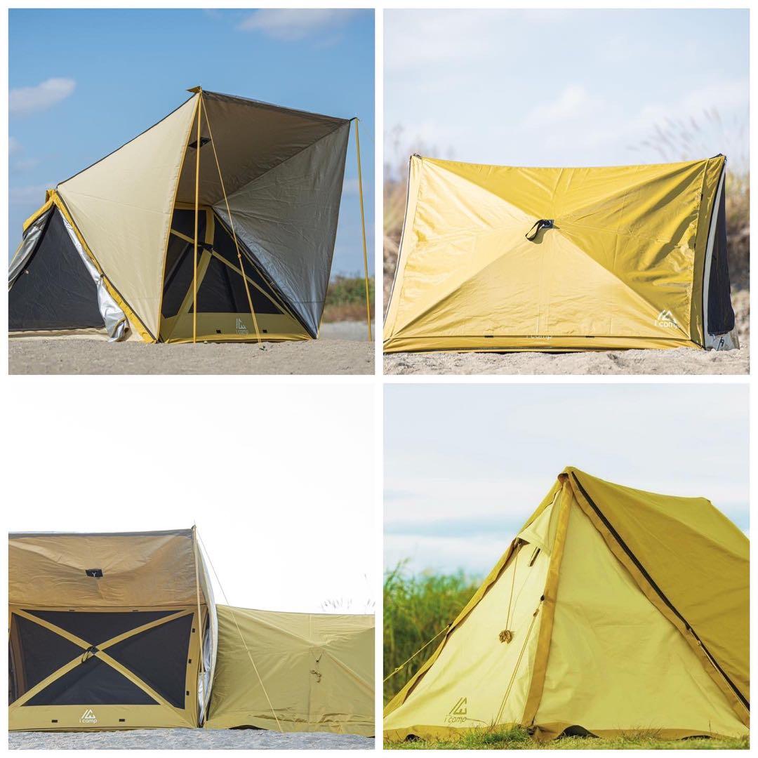 タイムセール！送料込！新品 icamp テント　ラクバイン　キャンプ　アウトドア