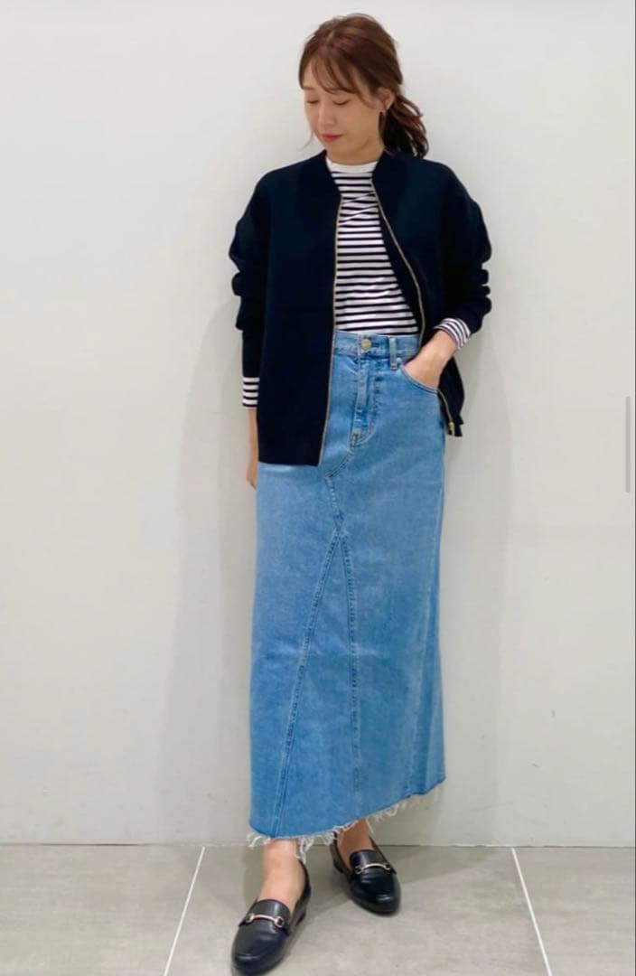 完売　2023年　23区　ヴィスコースストレッチ ニットブルゾン　＋他1点