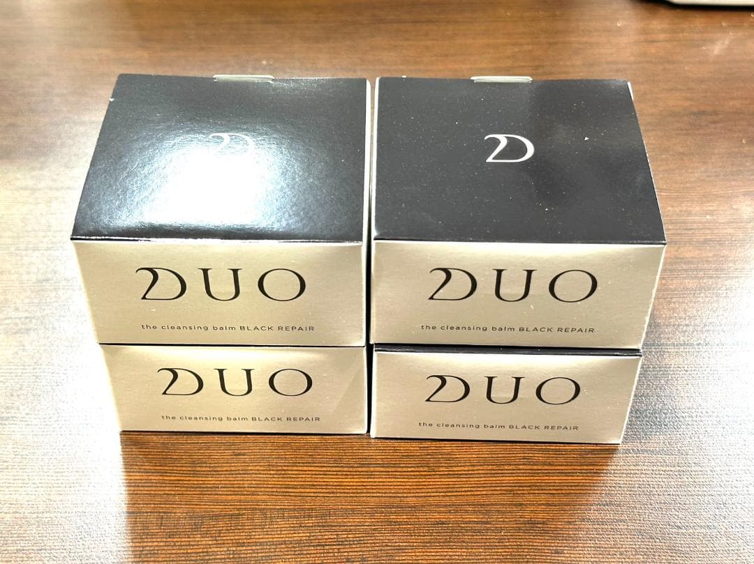【4個セット】DUO ザ クレンジングバーム バリア 90g デュオ 黒
