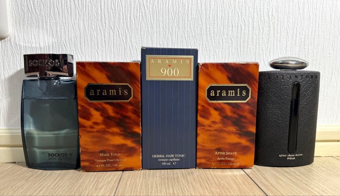 未使用 アラミス ヘアトニック アフターシェイブ ボディローション まとめ