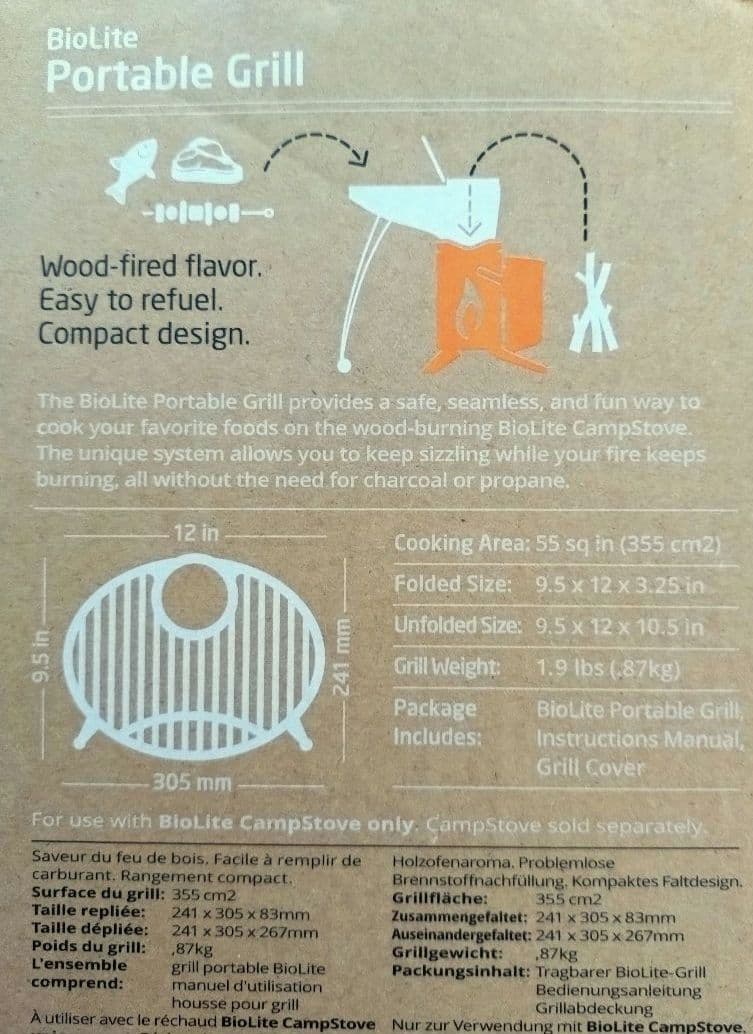 【未使用美品】BioLite バイオキャンプストーブ＆ポータブルグリルセット