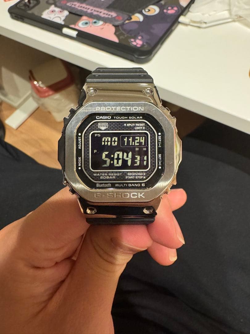 CASIO G-SHOCK GMW-B5000-1JF 腕時計 箱なし