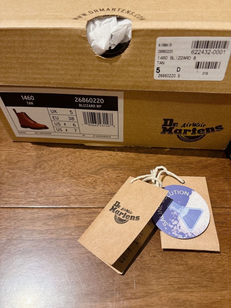 ドクターマーチン　Dr.Martens 24センチ　スノーブーツ　ボア