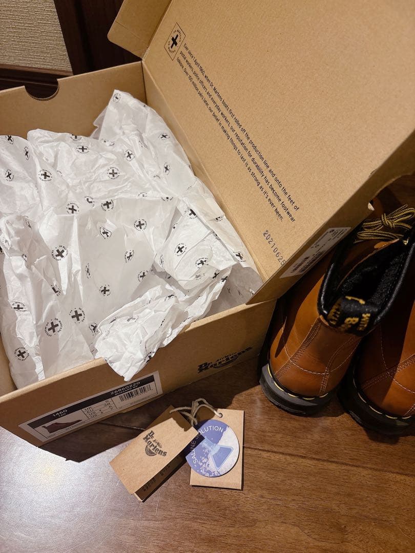 ドクターマーチン　Dr.Martens 24センチ　スノーブーツ　ボア