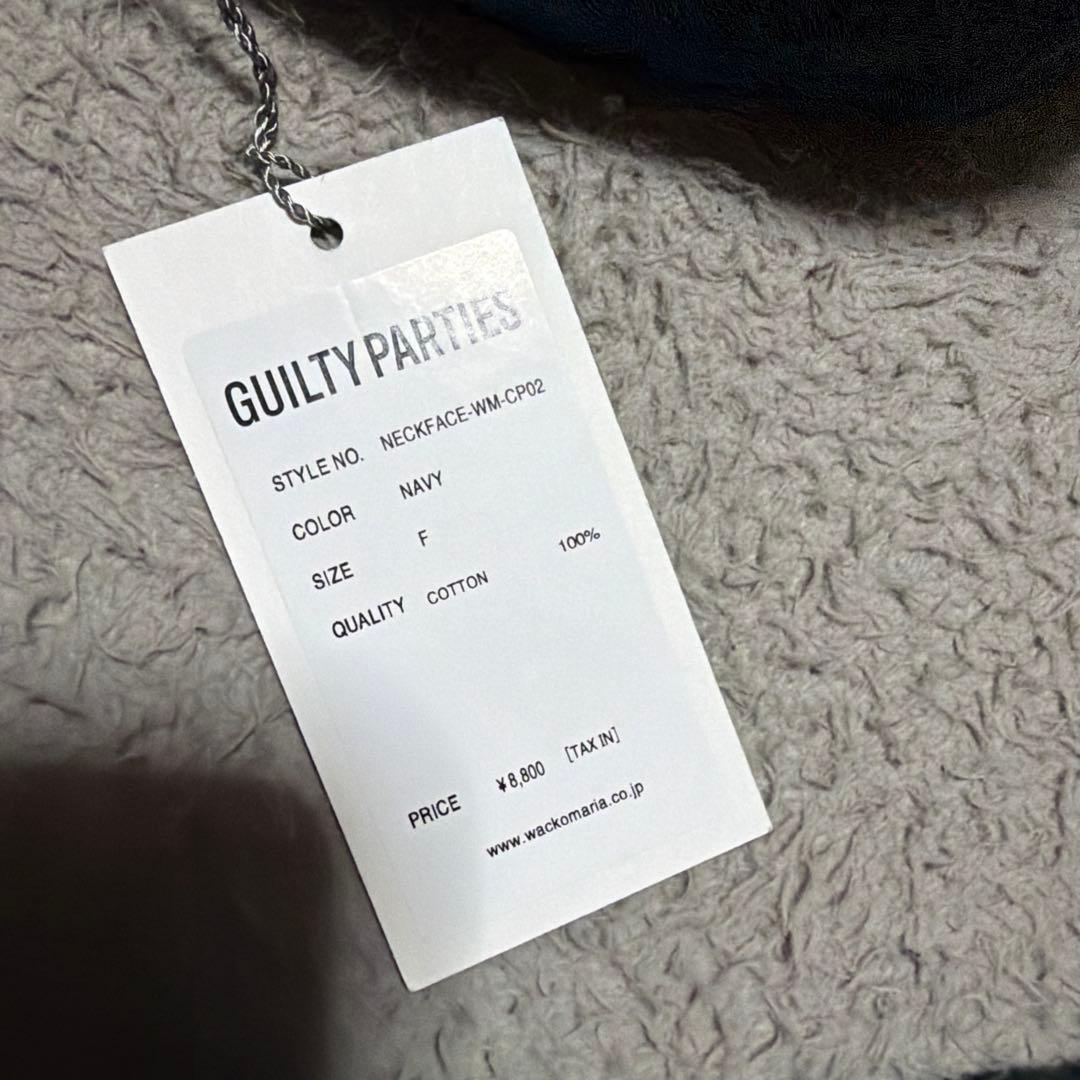 WACKO MARIA NECKFACE キャップ　Cap 天国東京　navy