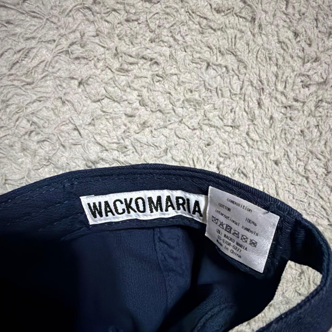 WACKO MARIA NECKFACE キャップ　Cap 天国東京　navy