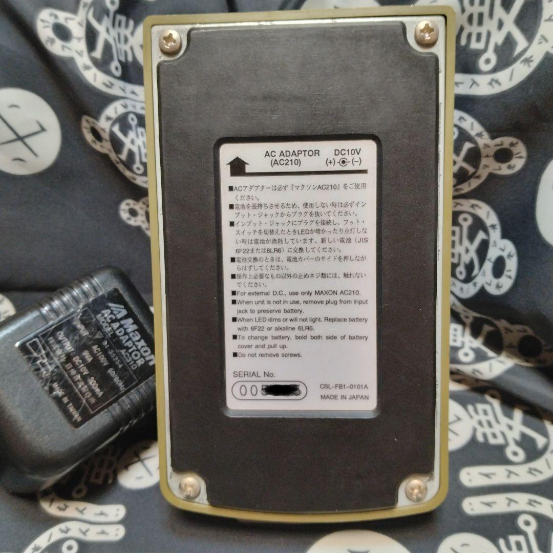 【希少！】MAXON OD-F1 オーバードライブ、ACアダプター付き