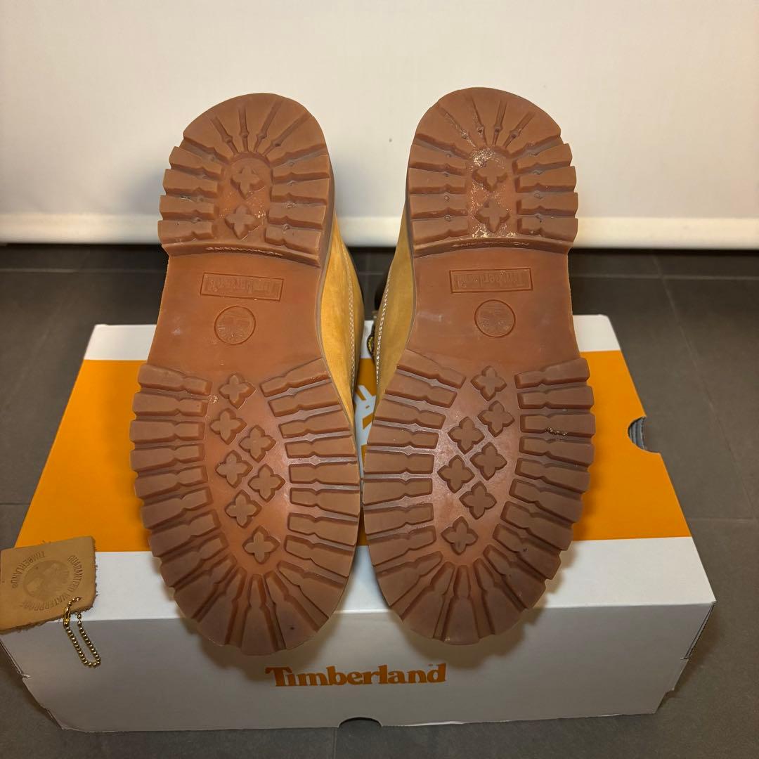 【美品】Timberland premium ウォータープルーフ23.0