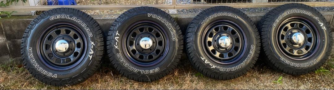 ハイエースDAYTONA15インチYokohamaGeolandar X-AT