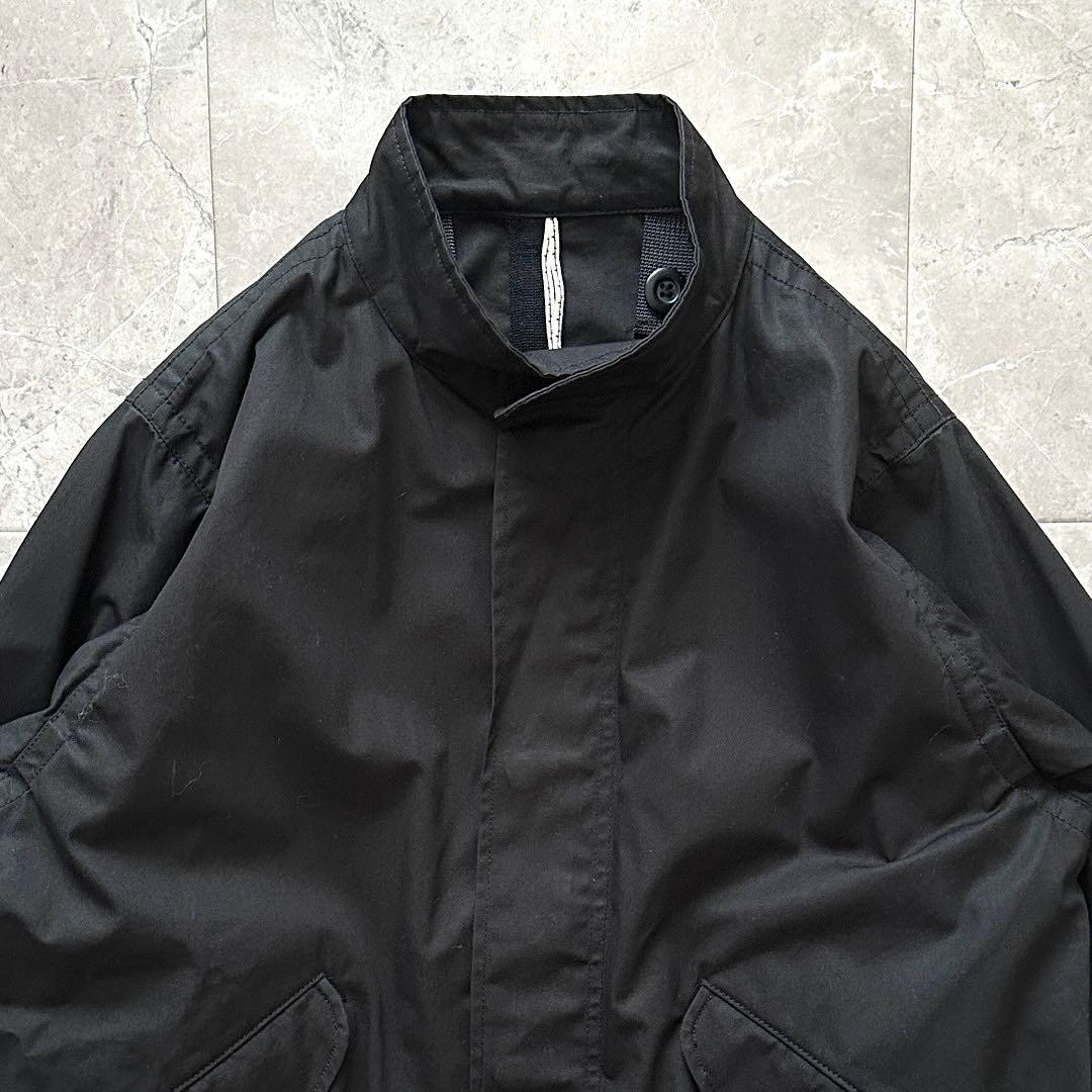 m's braque エムズブラック スタンドカラー モッズコート サイズS