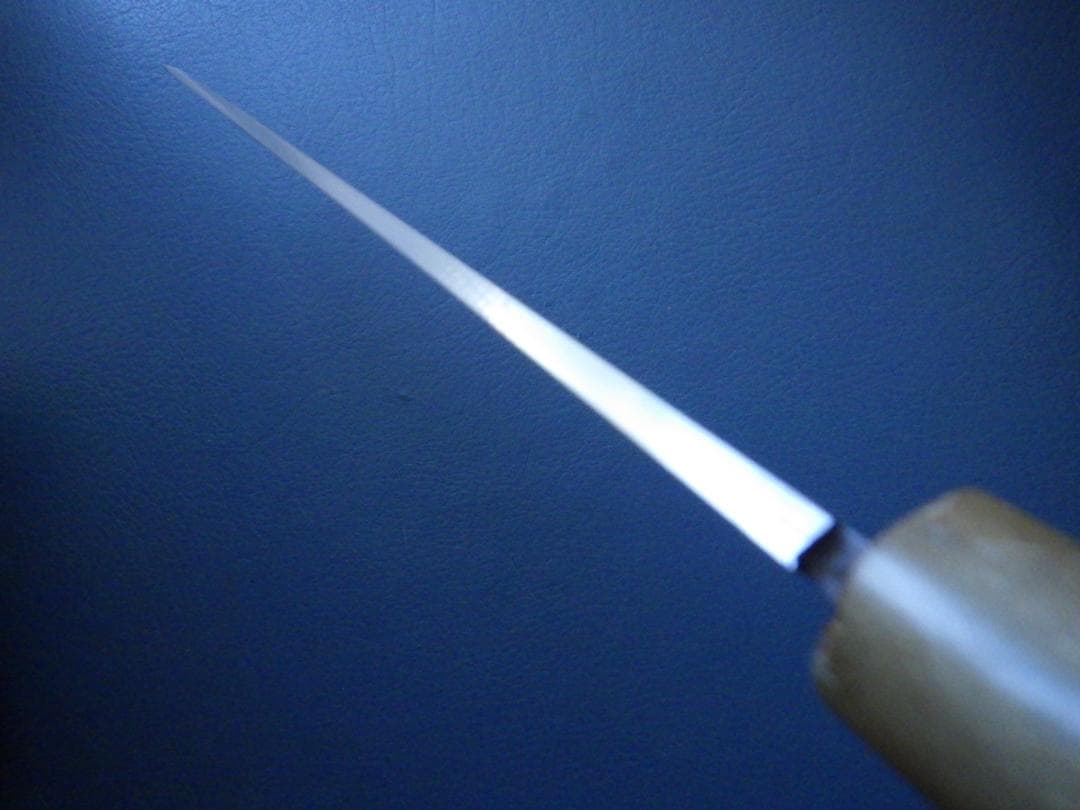 よ*ー様 正本総本店★玉白鋼・和包丁刃渡225ｍｍマチ★手研ぎ済み★