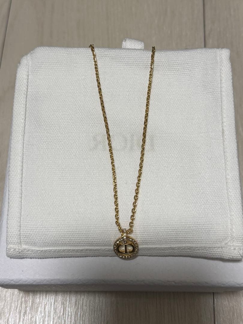 【hika】Dior ネックレス　ゴールド